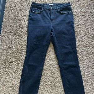 Good American Women’s Dark Blue Stretch Jeans